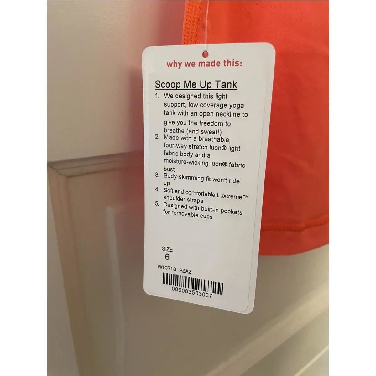 Lululemon clothing - Orange 0