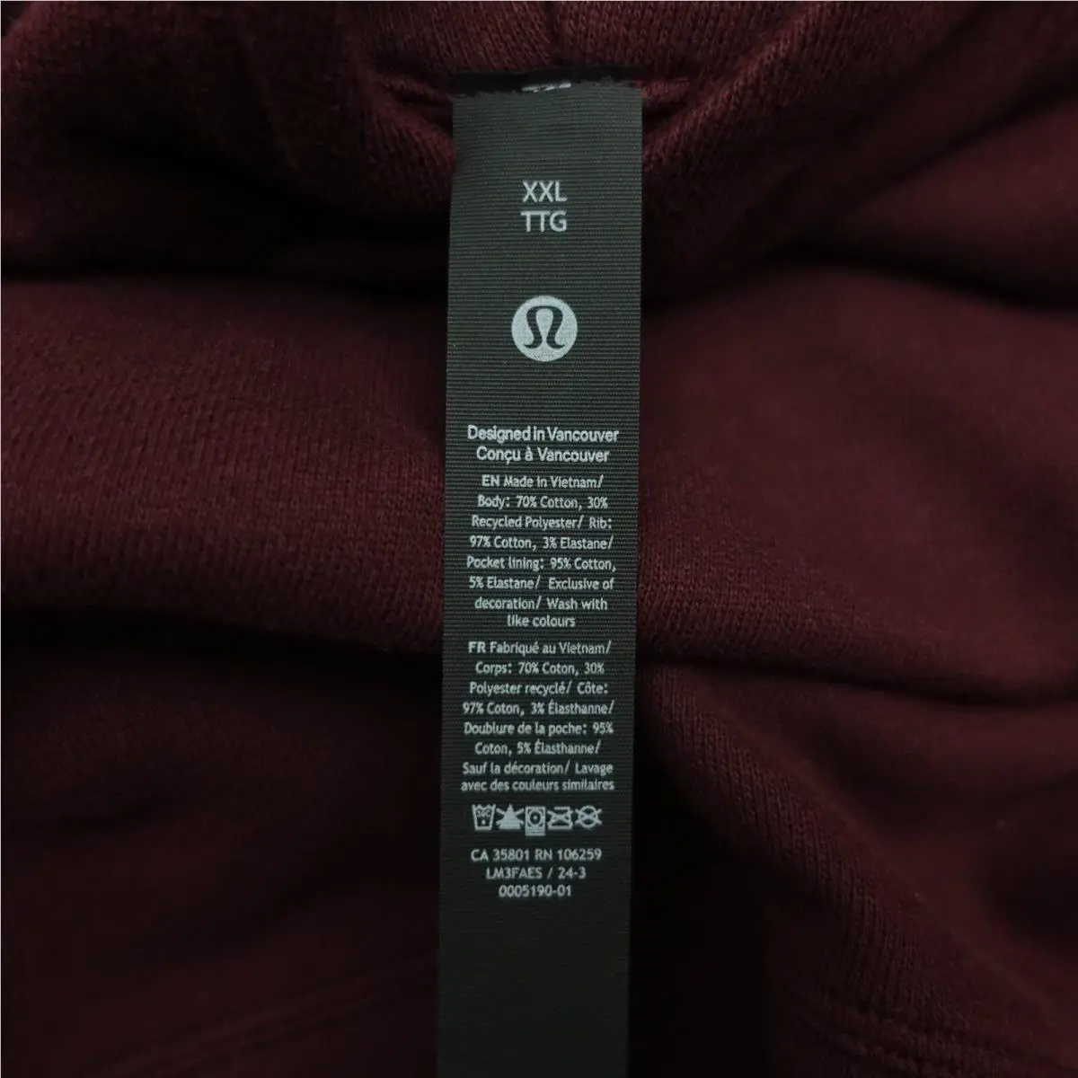 Lululemon clothing - Red 3