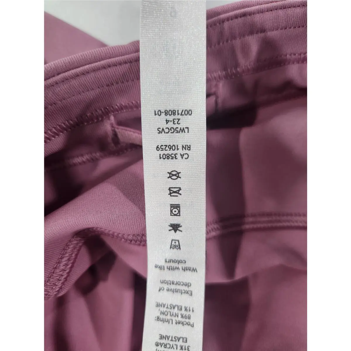 Lululemon clothing - Velvet Dust 13