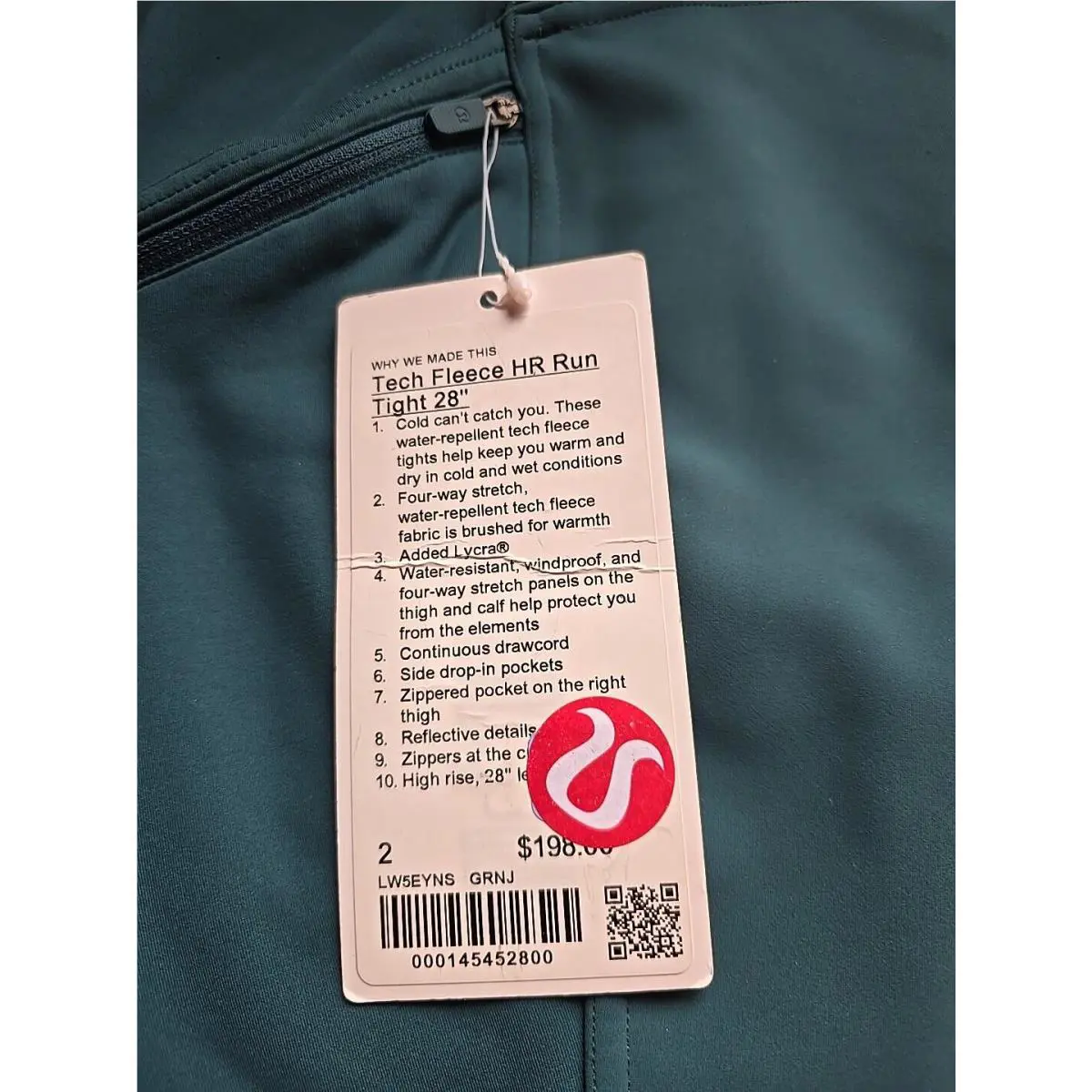 Lululemon clothing - Green 7