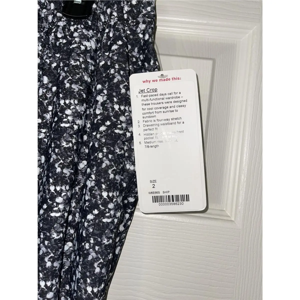 Lululemon clothing - Black Gray 6