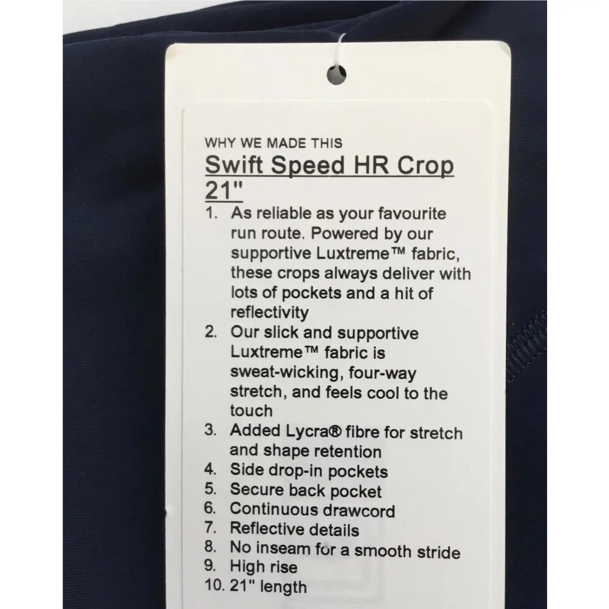 Lululemon clothing - Blue 3