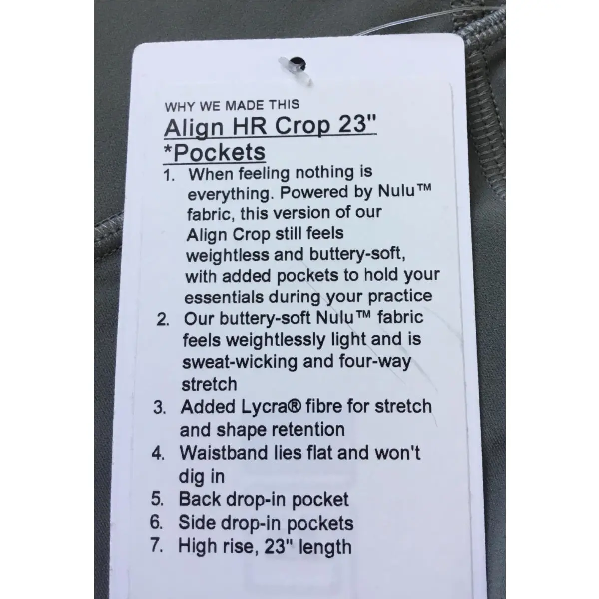 Lululemon clothing - Green 3