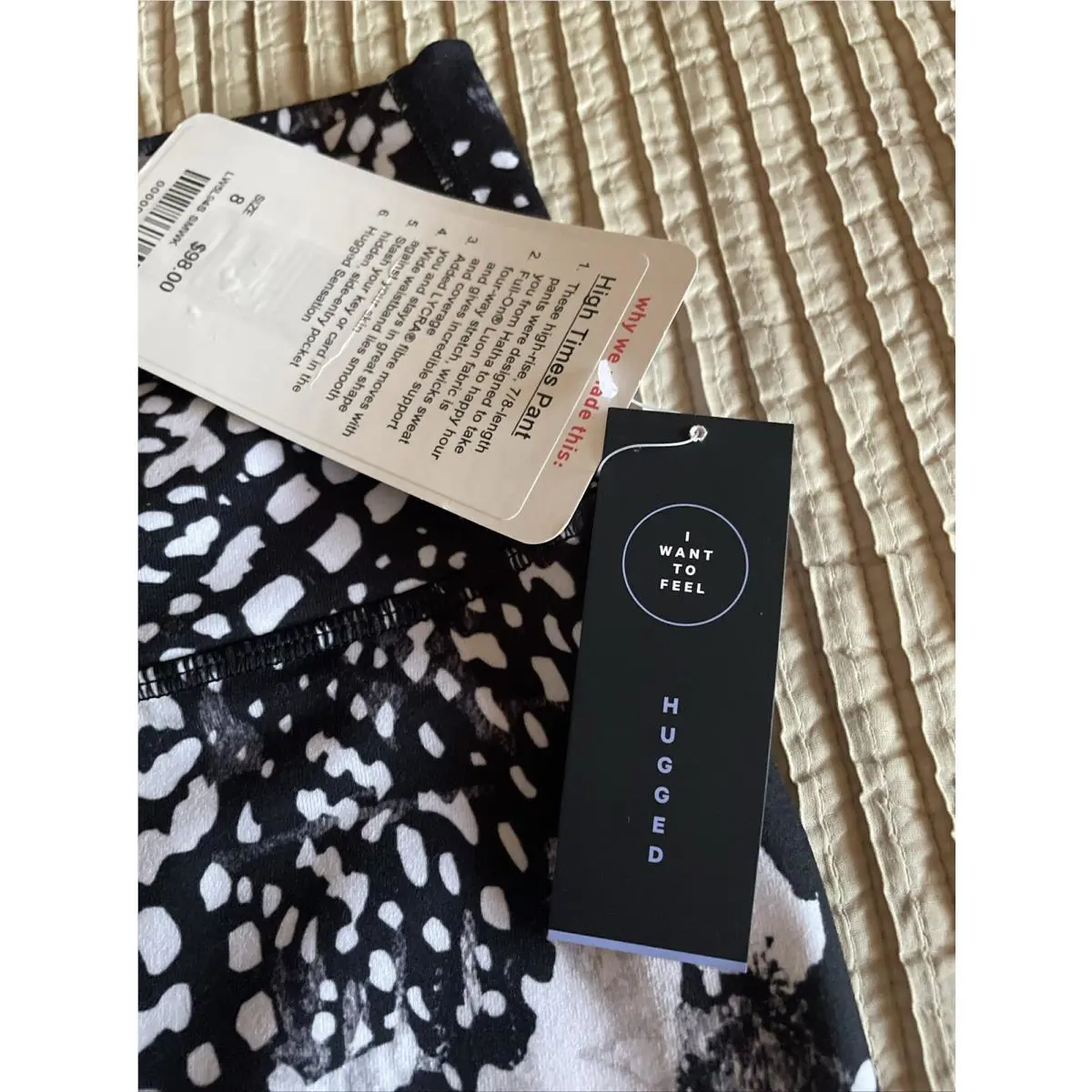 Lululemon clothing - W5L94S - W5L94S - Black White Gray 3