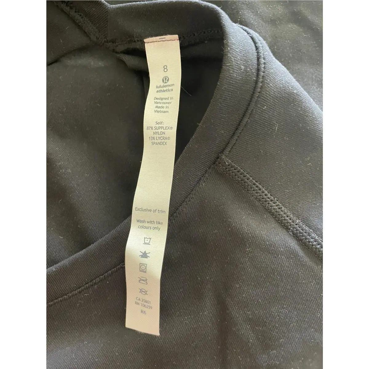 Lululemon clothing - Black 3
