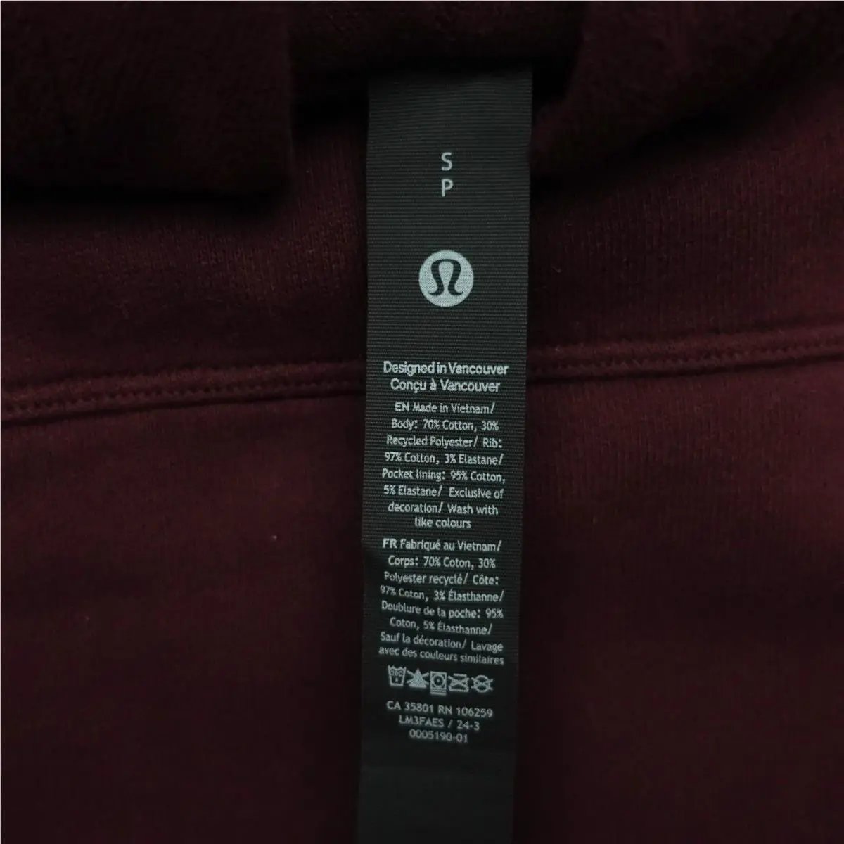 Lululemon clothing - Red 3