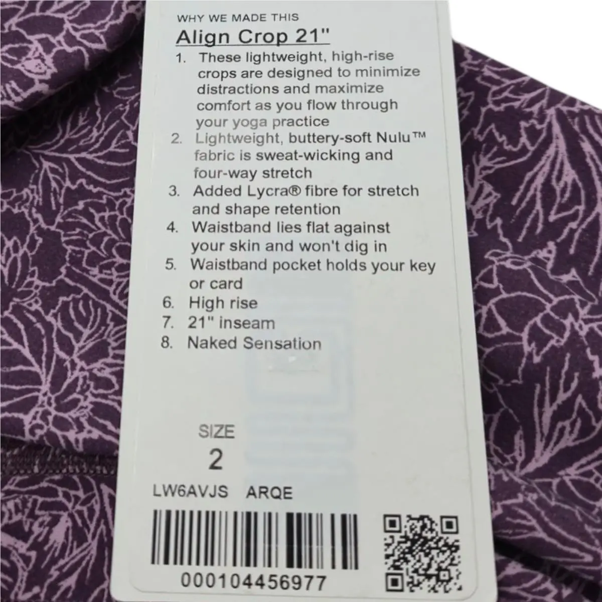 Lululemon clothing - arqe 5