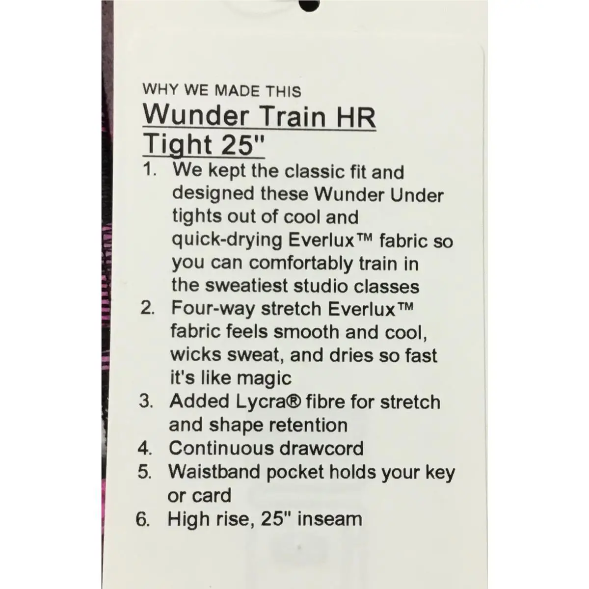 Lululemon clothing - Pink 1