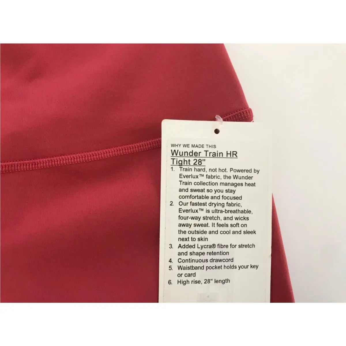Lululemon clothing - Rose 3