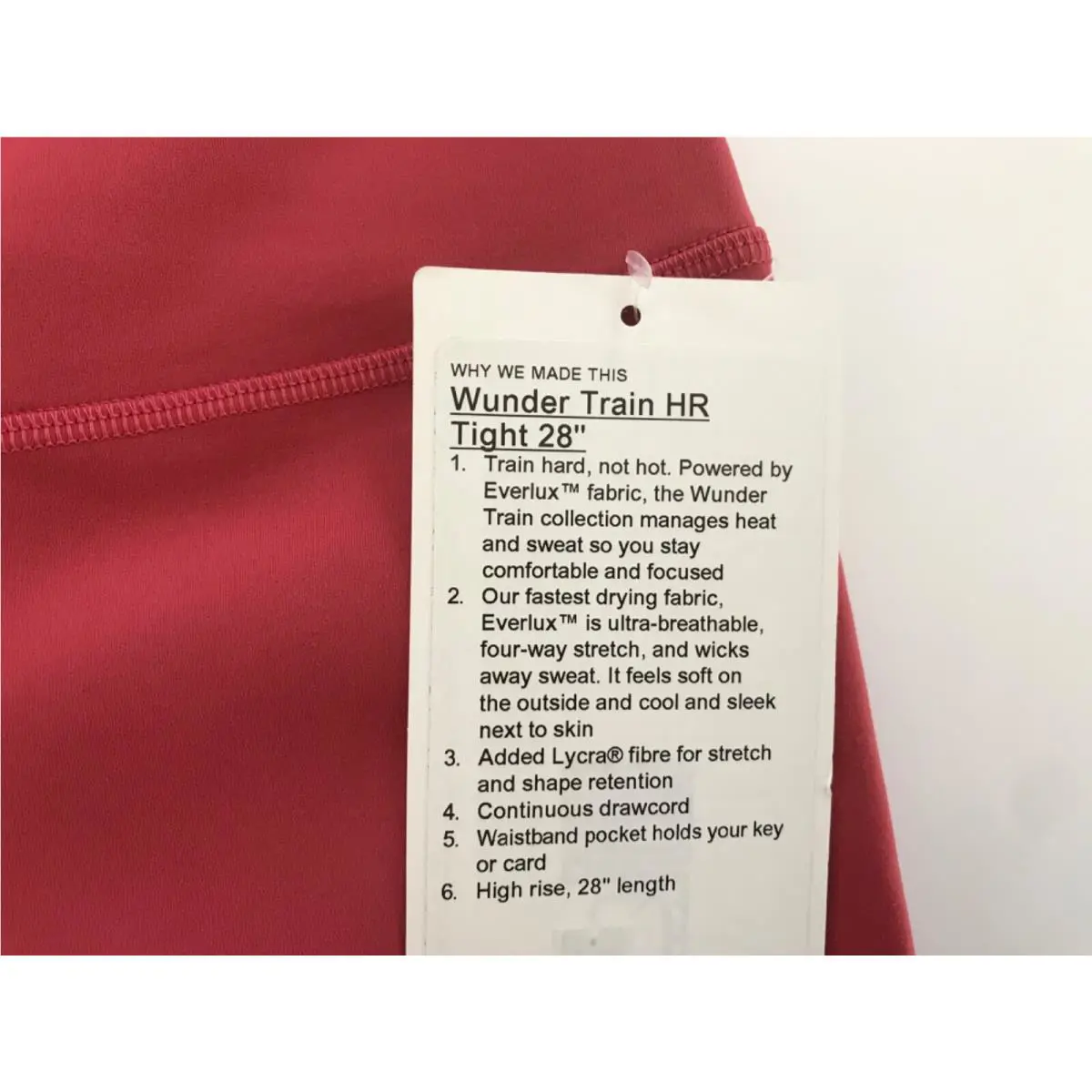 Lululemon clothing - Rose 7