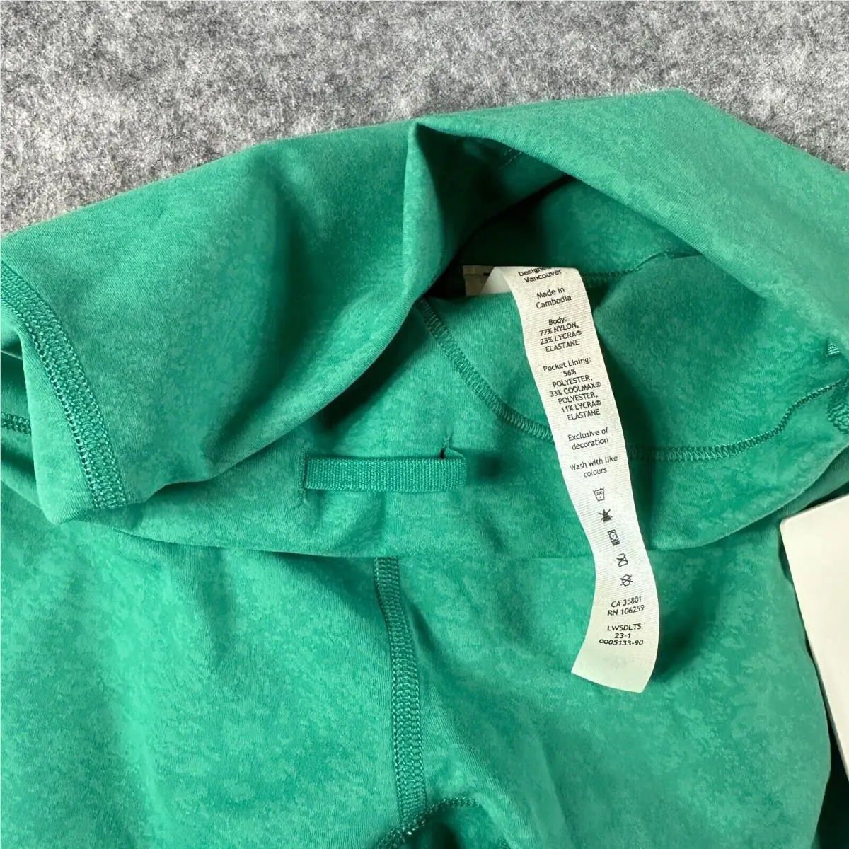 Lululemon clothing - Green 3