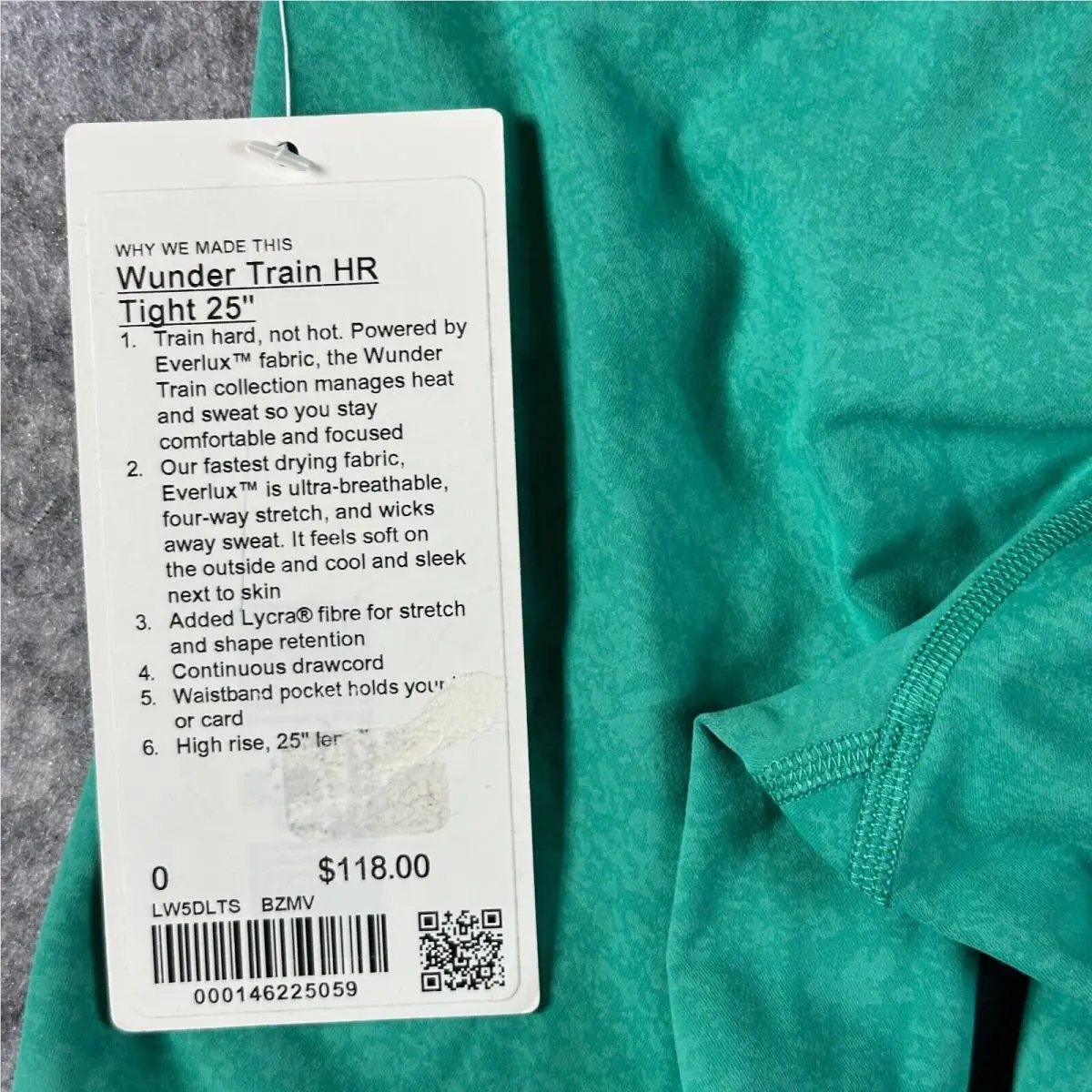 Lululemon clothing - Green 6