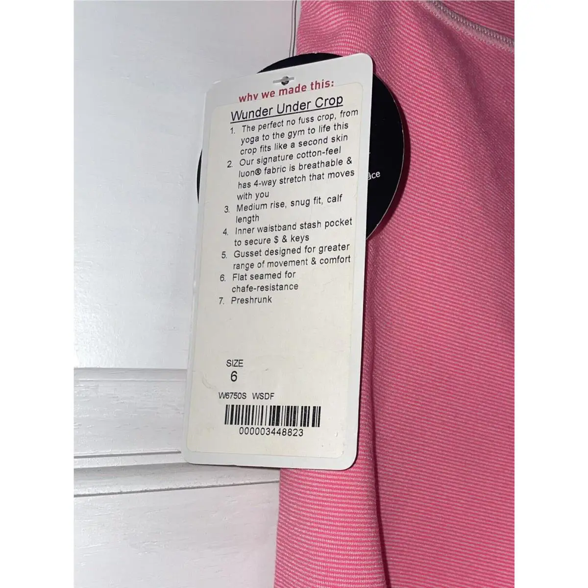 Lululemon clothing - Pink 2