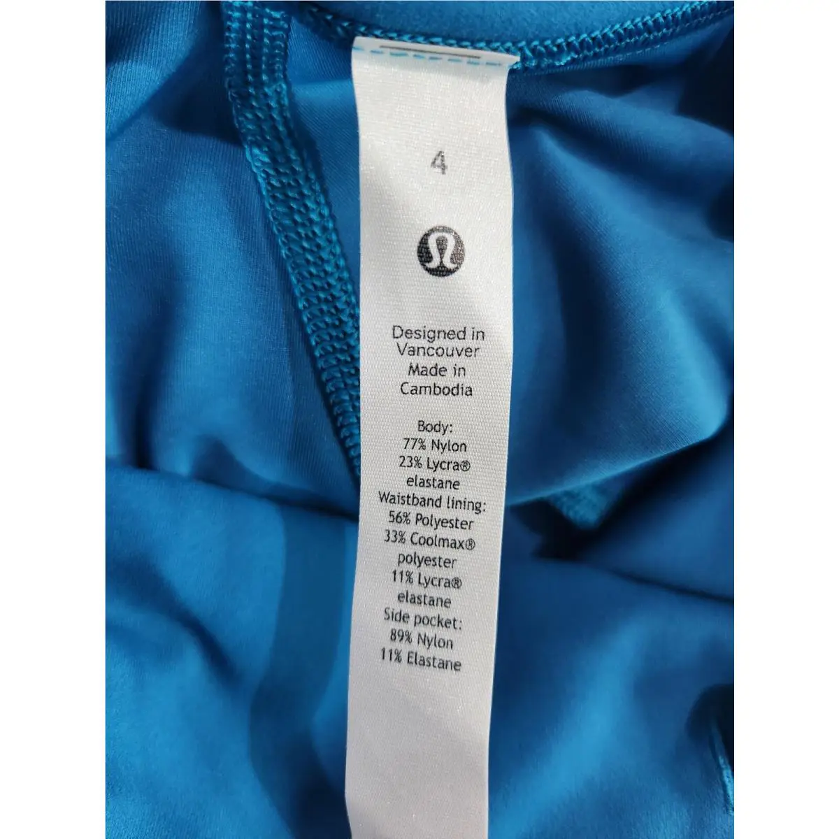 Lululemon clothing - Hawaiian Blue 8