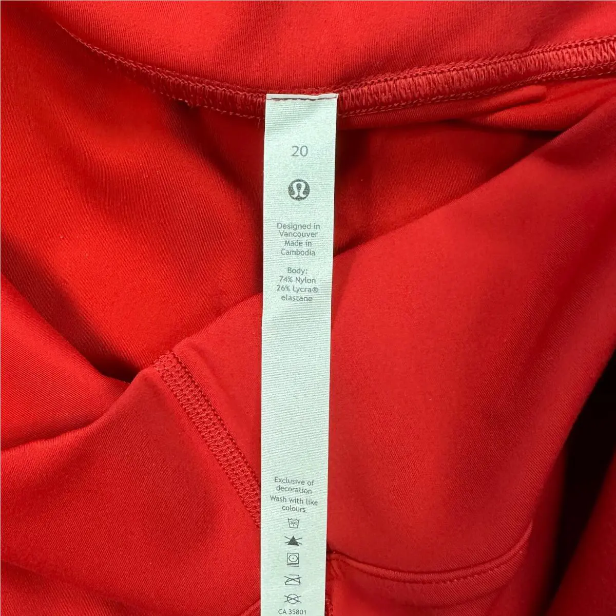 Lululemon clothing - Red 6