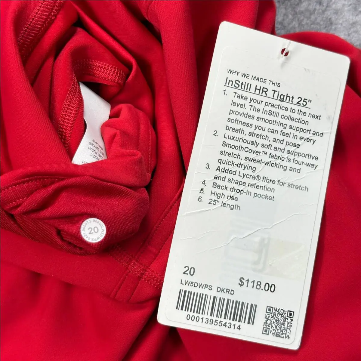 Lululemon clothing - Red 7