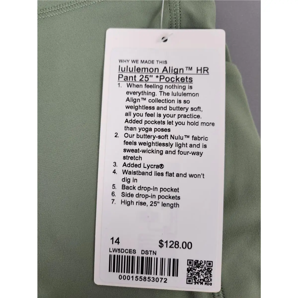 Lululemon clothing - Green 5