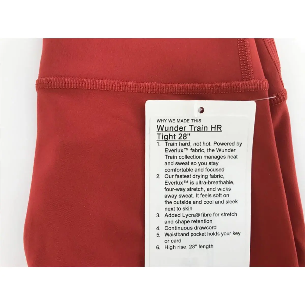 Lululemon clothing - Cayenne 2