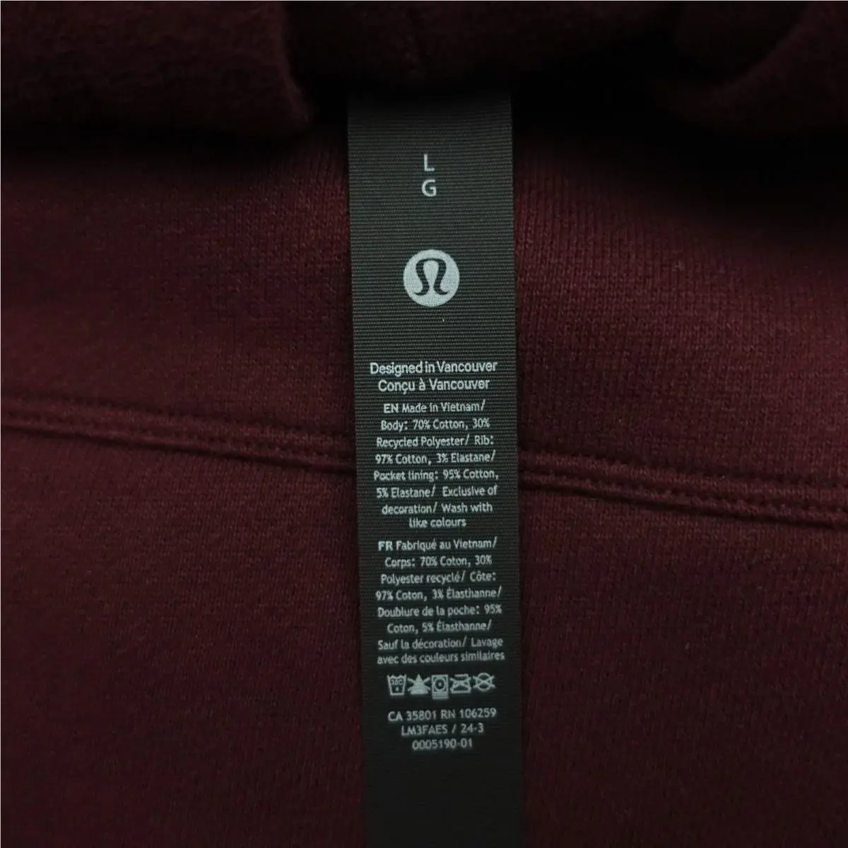 Lululemon clothing - Red 3