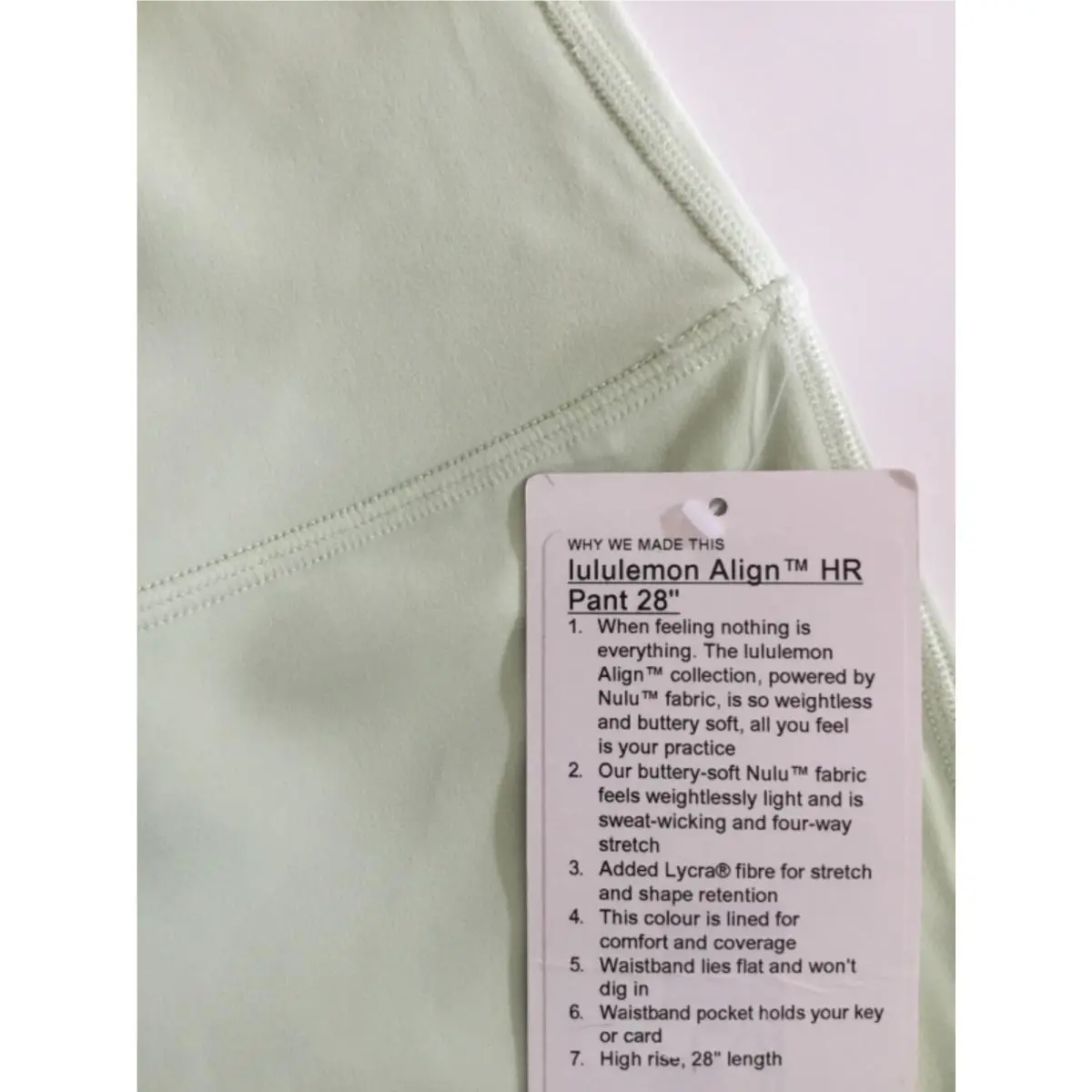 Lululemon clothing - Green 1