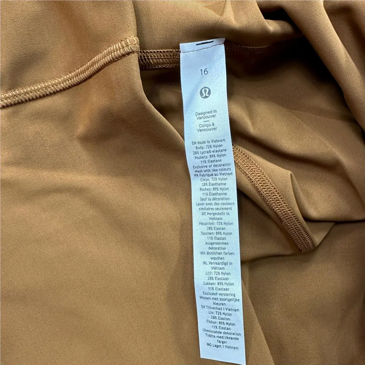 Lululemon clothing - Brown 8