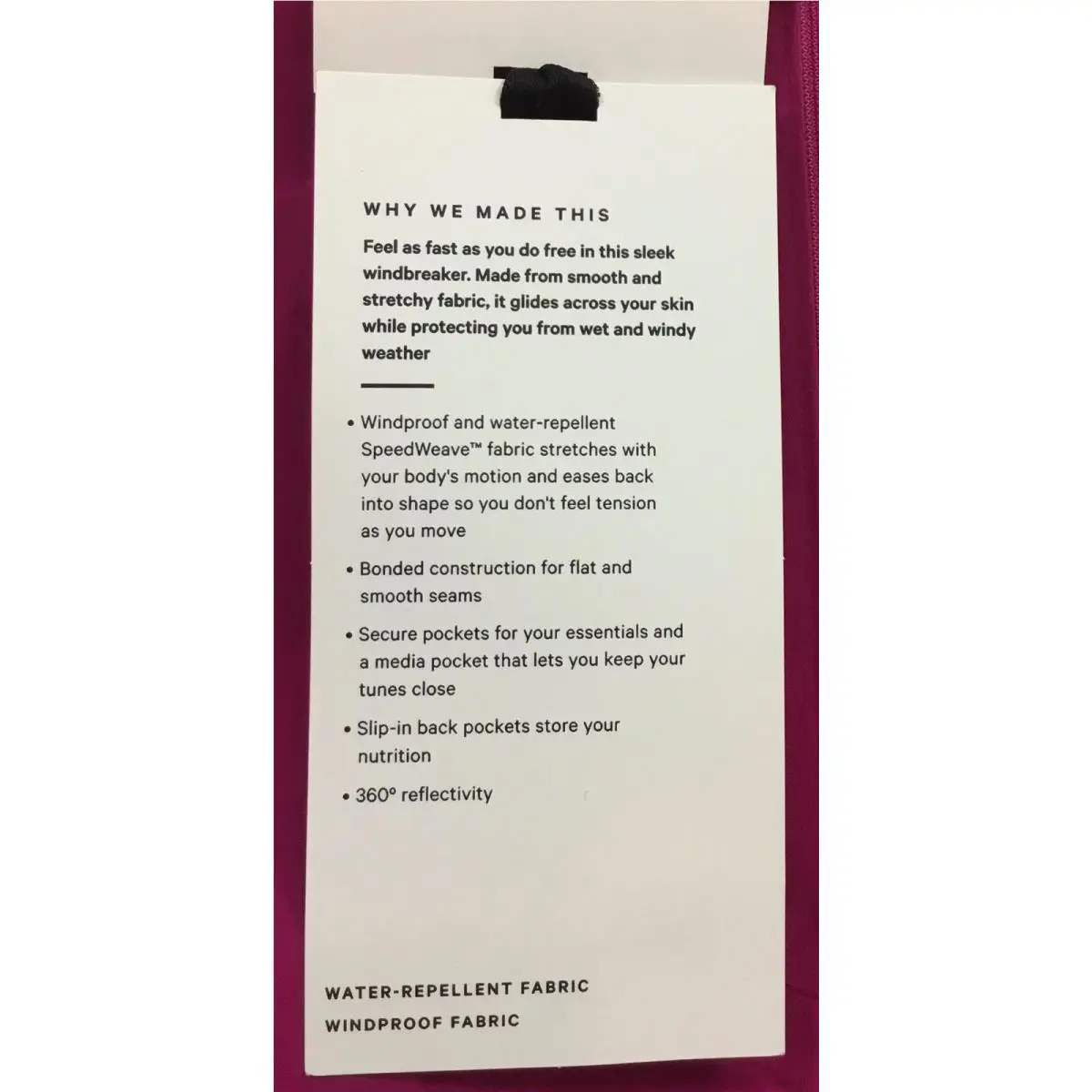 Lululemon clothing - Pink 1