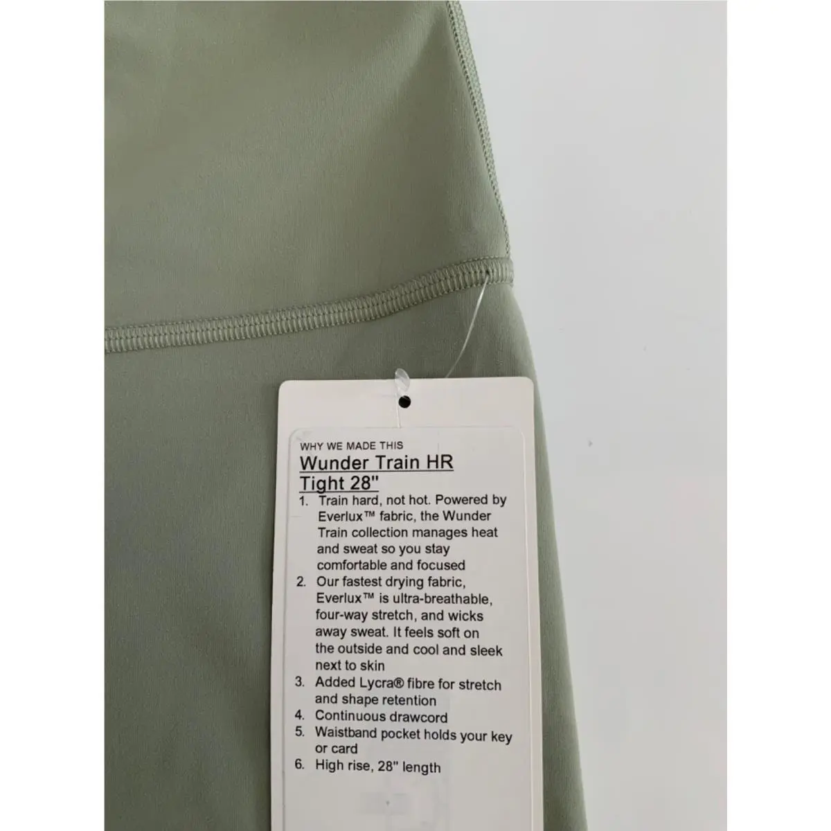 Lululemon clothing - Green 2