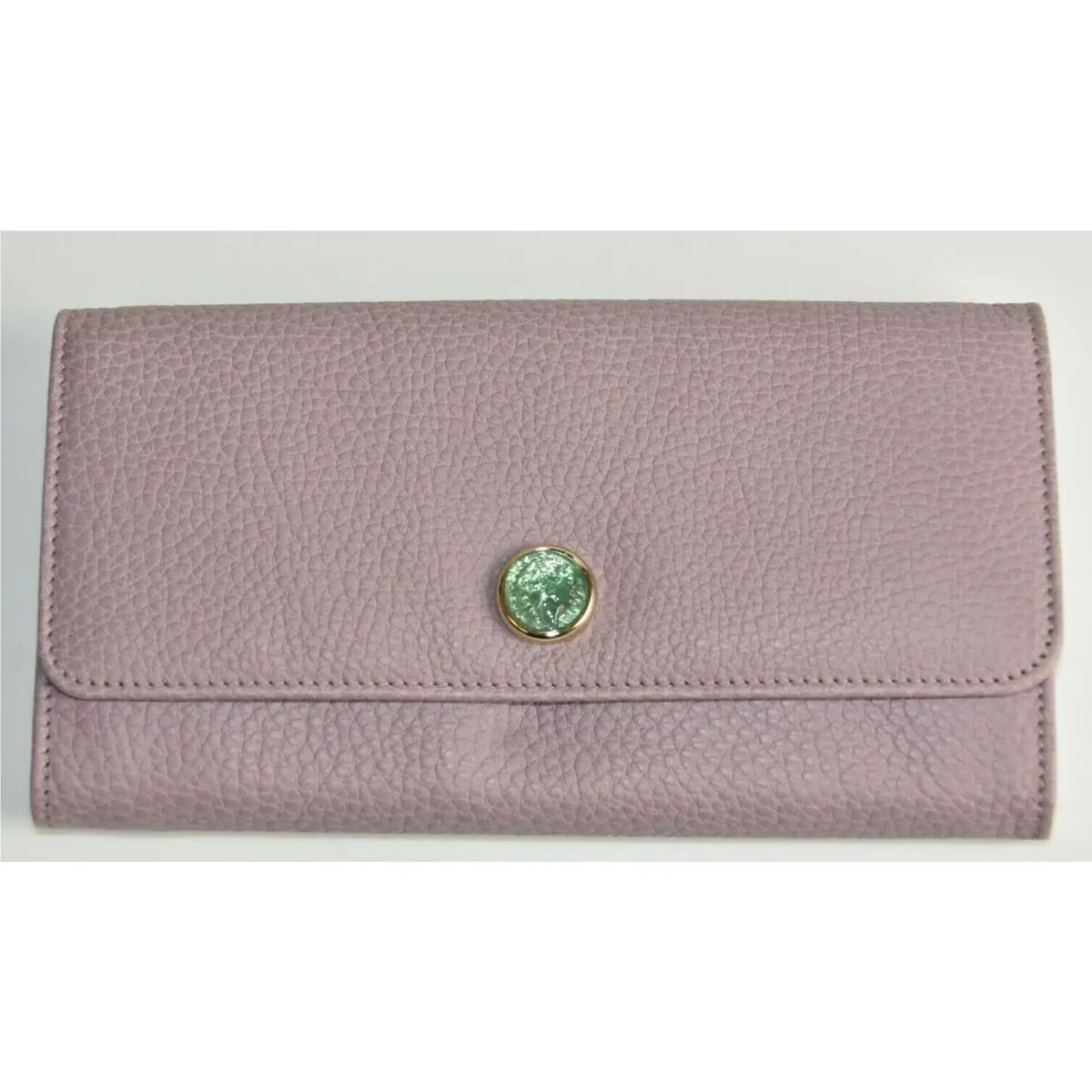 Box Bvlgari Large Long Wallet Calf Caviar Leather Boreal Pink Lilac