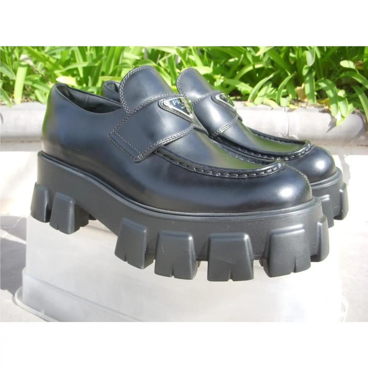 Prada shoes - Prada Monolith Loafer - Monolith Loafer - Black 8