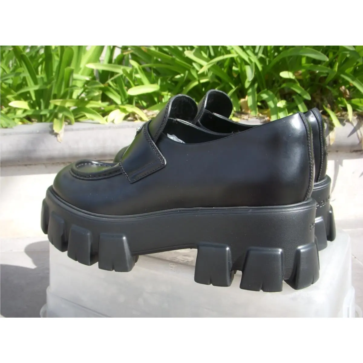 Prada shoes - Prada Monolith Loafer - Monolith Loafer - Black 1
