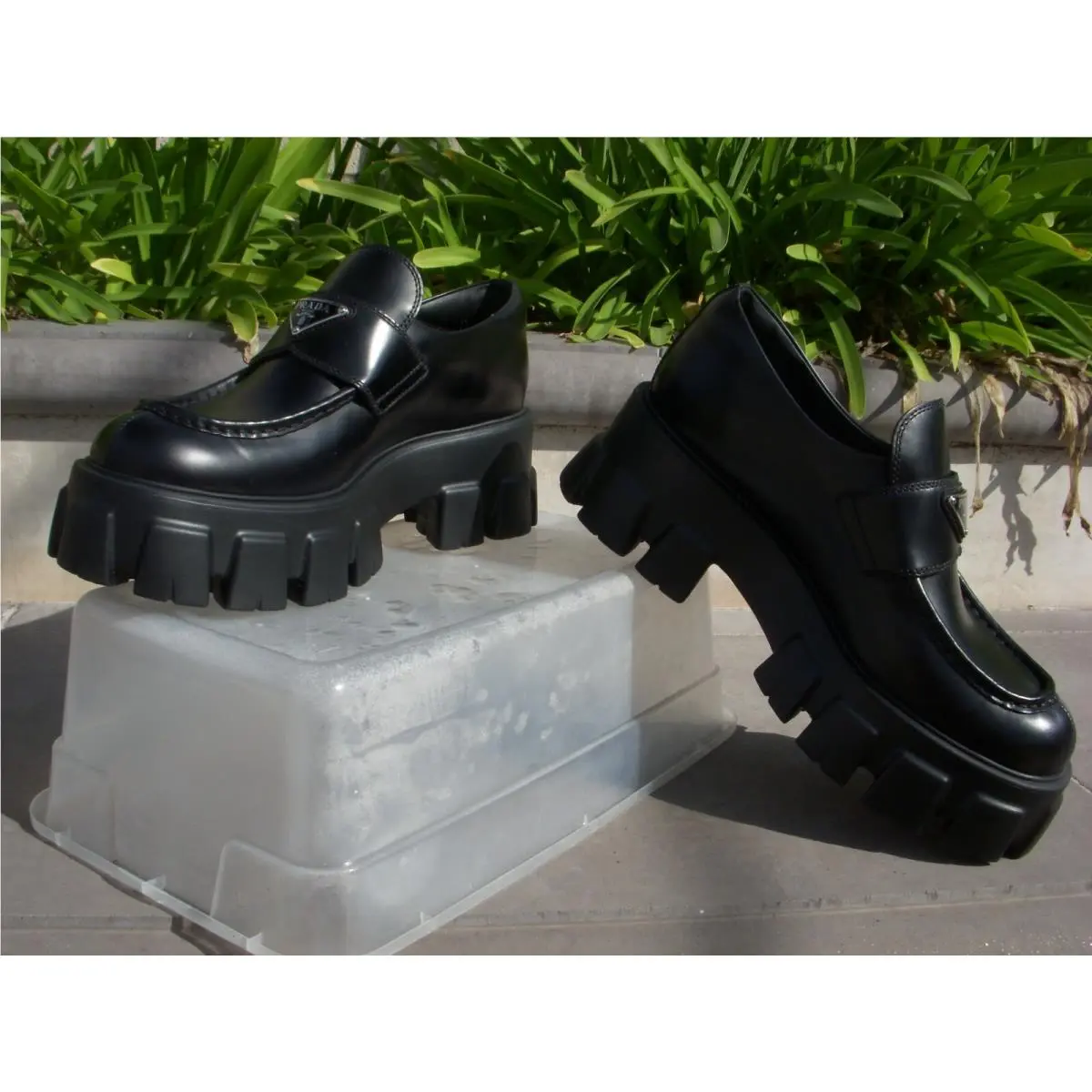 Prada shoes - Prada Monolith Loafer - Monolith Loafer - Black 34