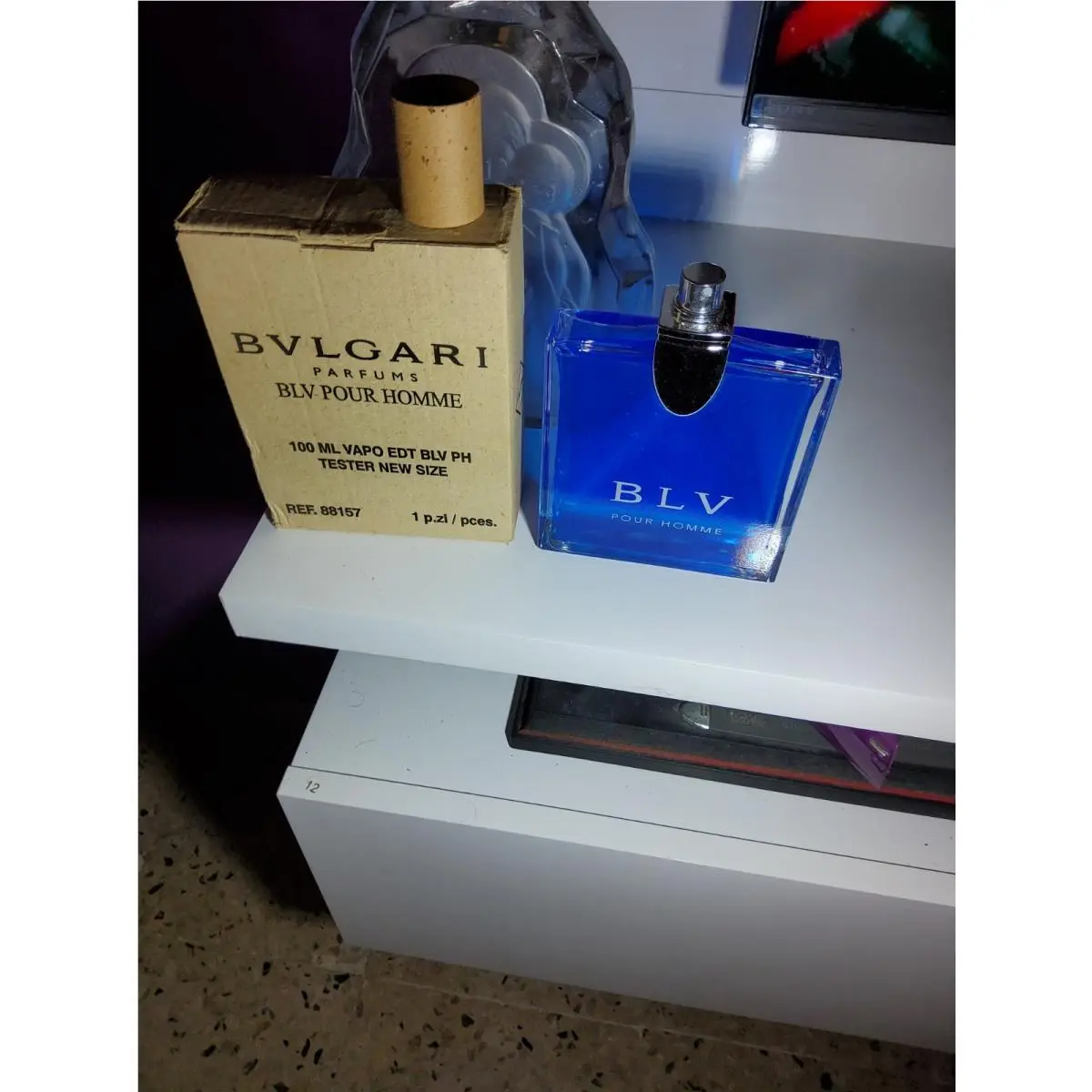 Bvlgari Blv Pour Homme Eau DE Toilette Spray 100 ML/3.4 Fl.oz. T-88157 Tester