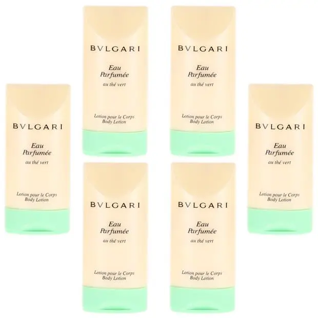 Au The Vert By Bvlgari For Women Combo Pack: Body Lotion 6oz 6x1oz