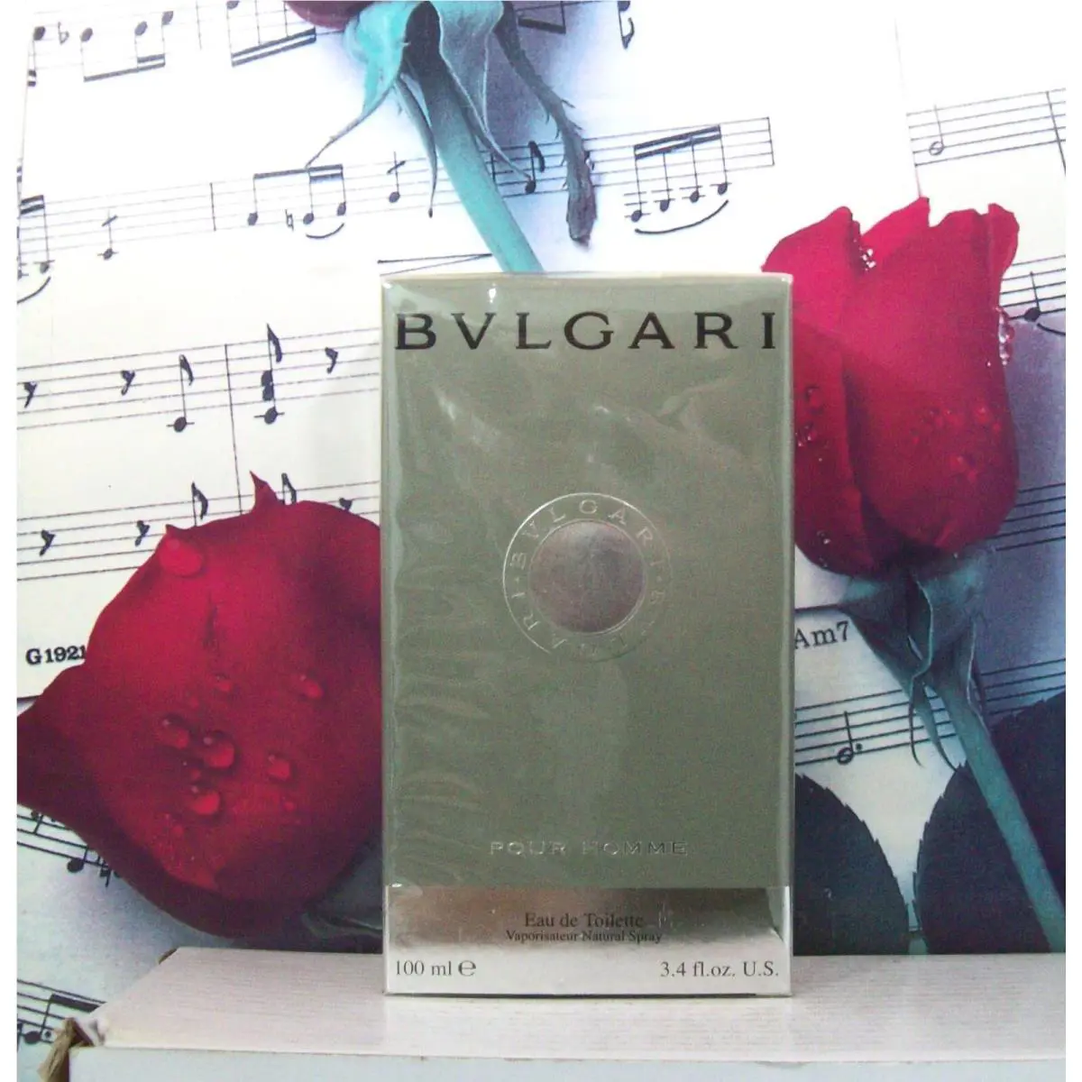 Bvlgari Pour Homme Edt Spray 3.4 Fl. Oz. Vintage. Box