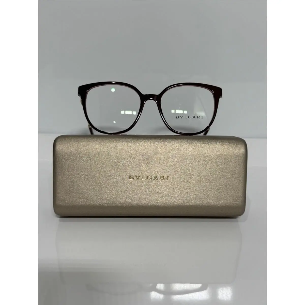 Bvlgari 4212 5469 Burgundy Woman Acetate Sunglasses 51mm