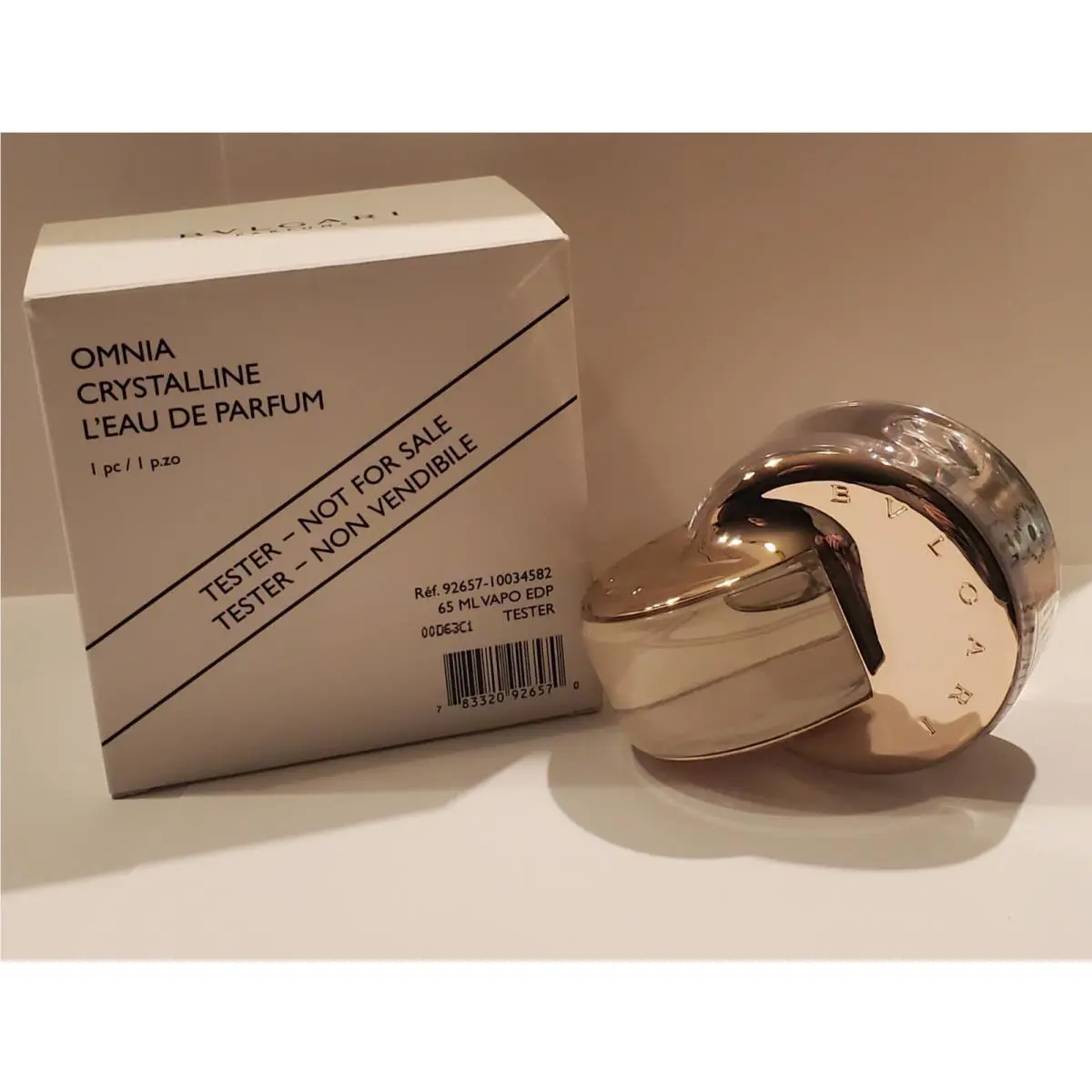 Bvlgari Omnia Crystalline 2.2 oz L`eau DE Parfum Spray Batch Code 00D63C1