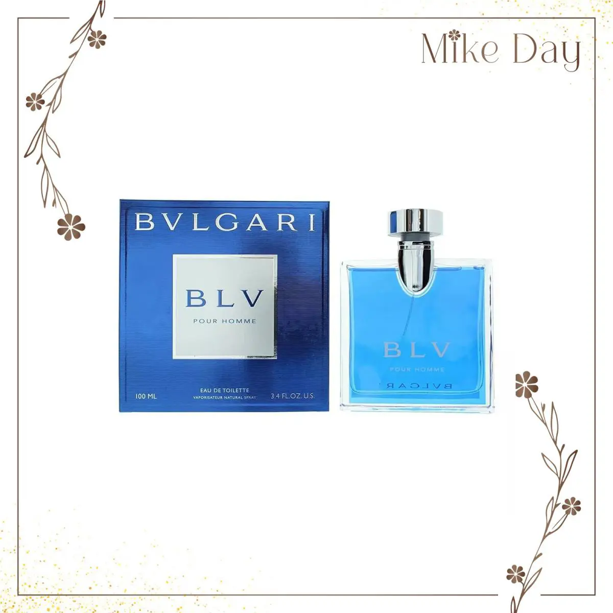 Bvlgari Blv Homme Eau de Toilette 3.4 Oz/ 100ml