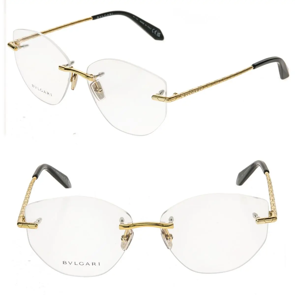 Bvlgari 50022 Serpenti Viper BV50022U Gold Scales Optical Frame Eyeglass 028