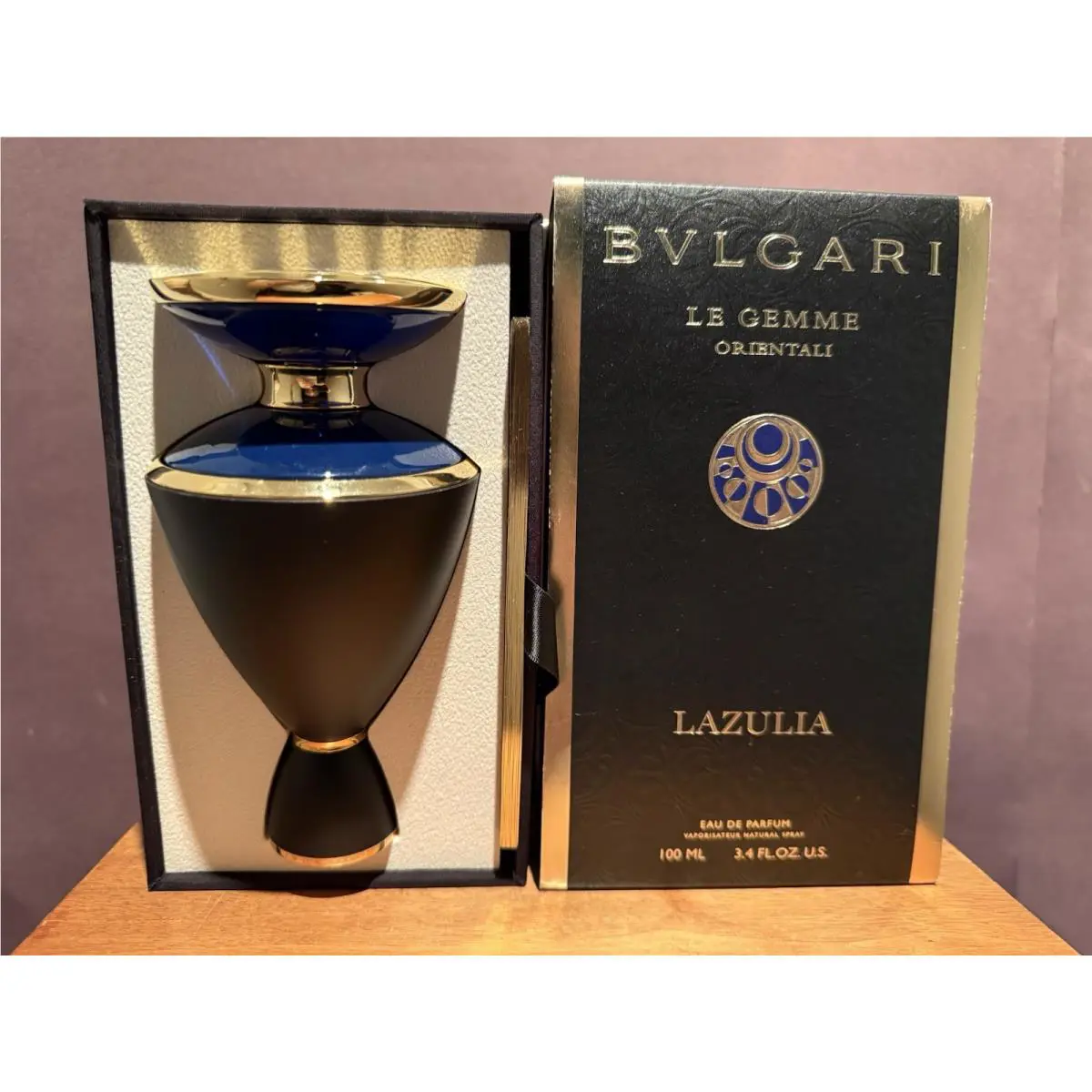 Bvlgari LE Gemme Orientali Lazulia 3.4 OZ / 100 ml Eau de Parfum Spray Rare