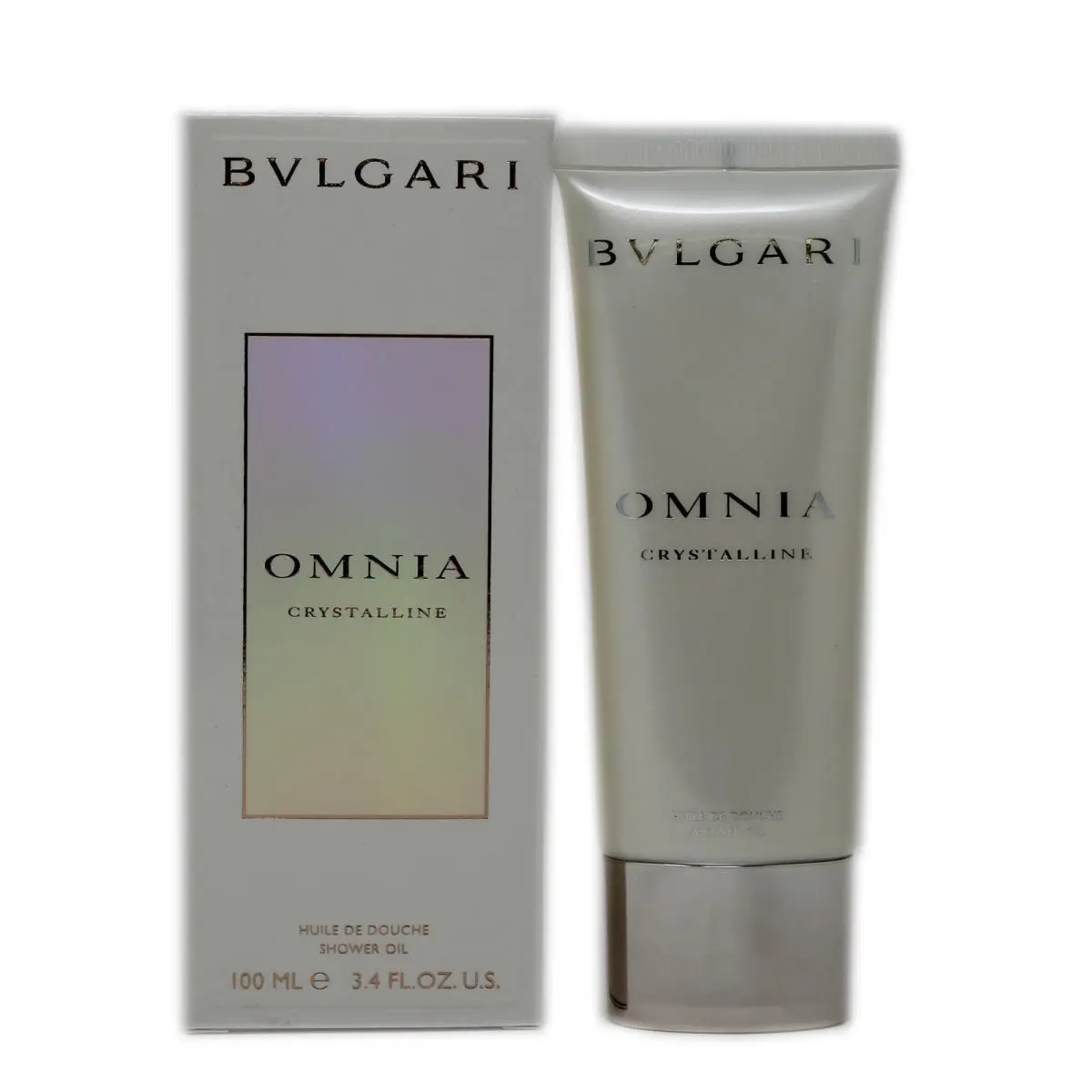 Bvlgari Omnia Crystalline Shower Oil 100 ML/3.4 Fl.oz. NIB-BV10037183
