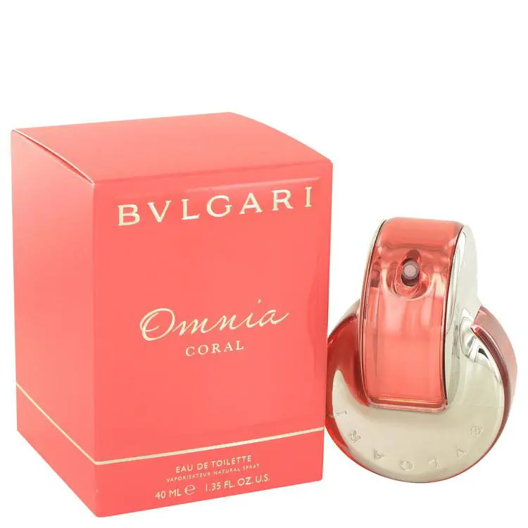 Omnia Coral by Bvlgari Eau De Toilette Spray 1.4oz/41ml For Women
