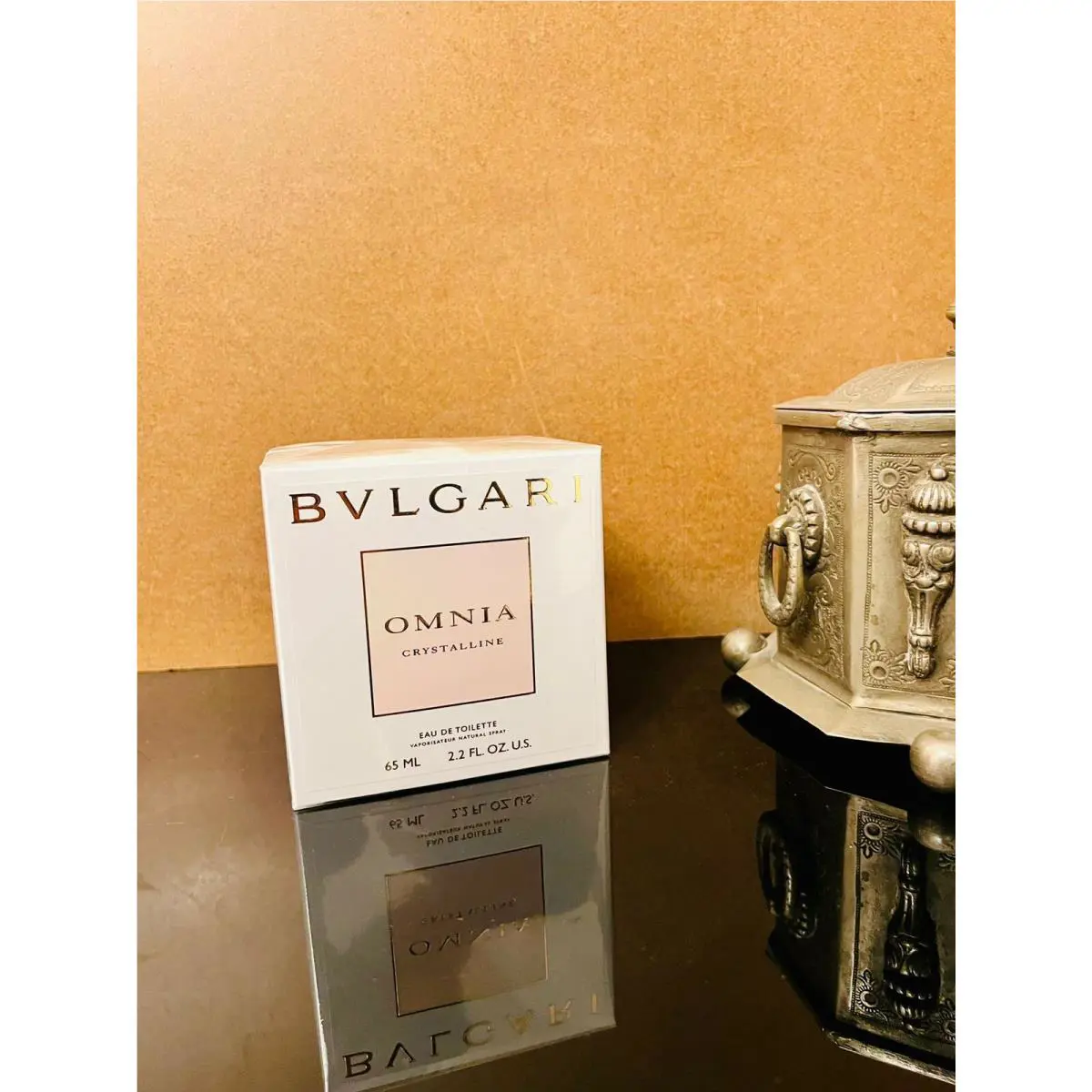 Vintage Bvlgari Omnia Crystalline Edt Women 65 ml 2.2 oz Spray Very Rare