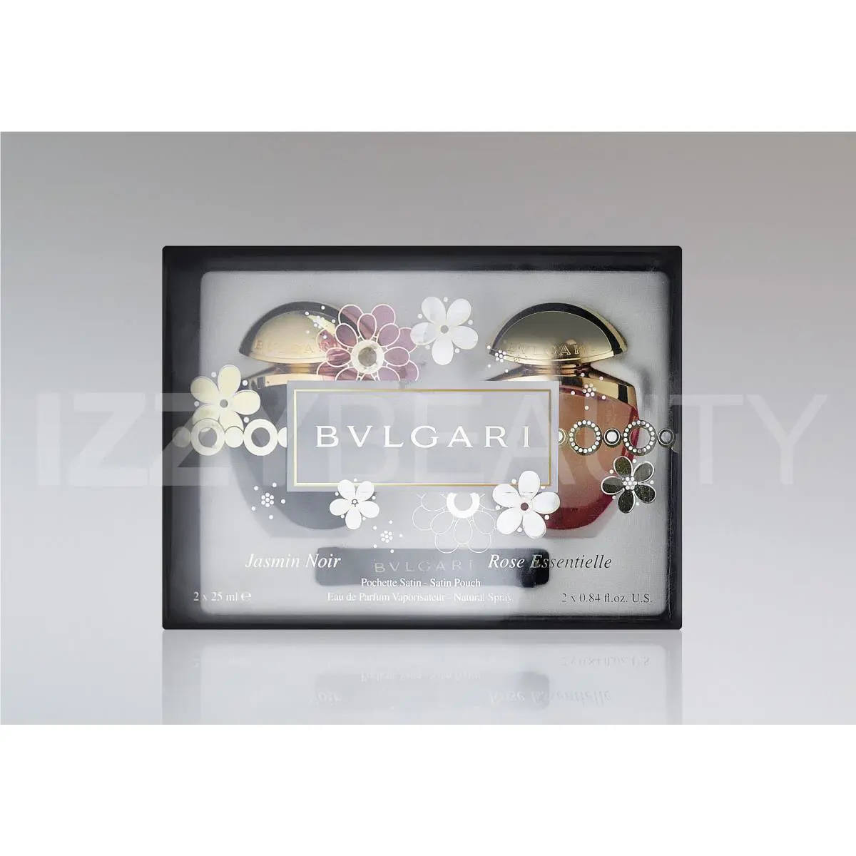 Bvlgari Jasmin Noir Rose Essentielle Eau De Parfum Purse Spray Gift Set