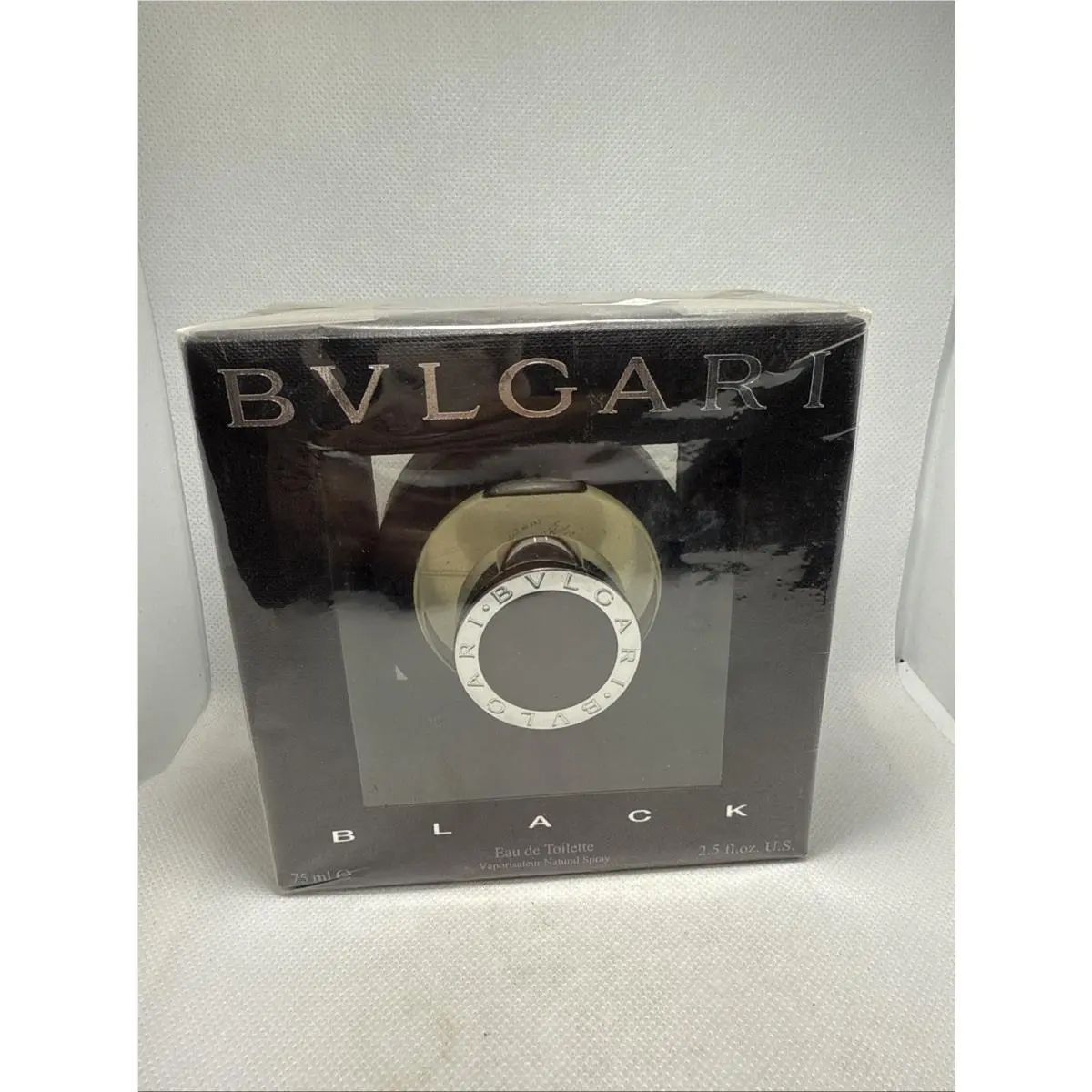 Bvlgari Black Cologne Perfume Unisex Eau De Toilette Spray 2.5 oz Box E5