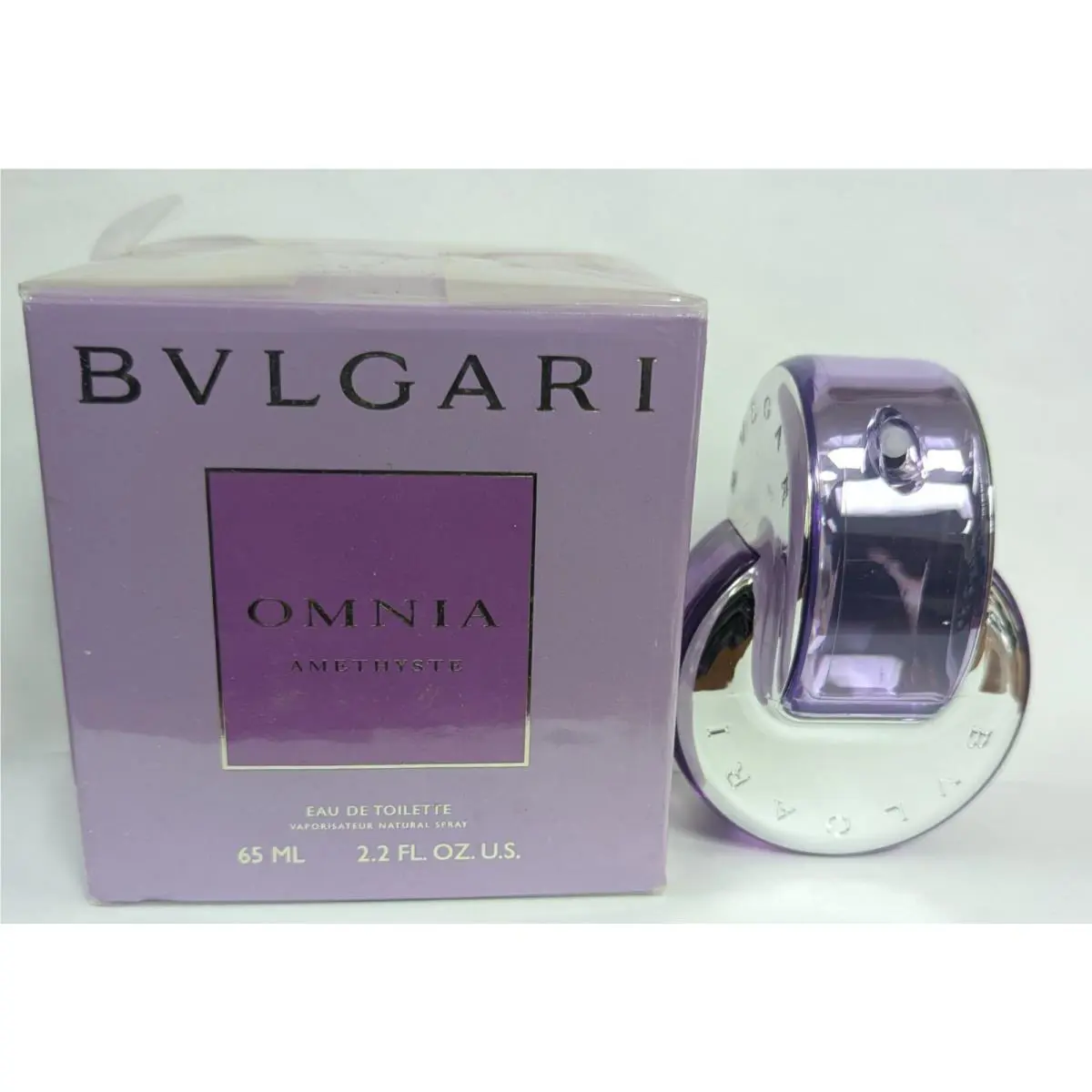 1 PC Bvlgari Omnia Amethyste Eau DE Toilette Spray 2.2 FL OZ