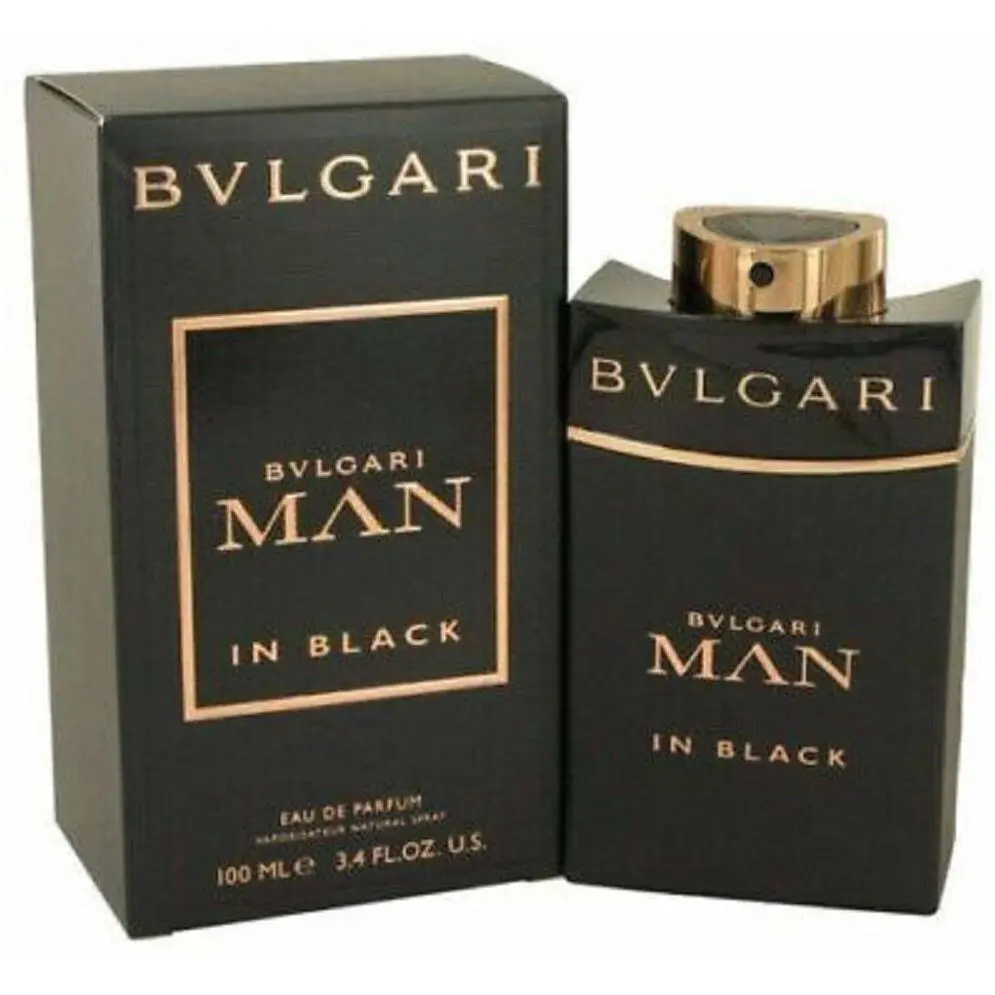 Bvlgari Man In Black Men 3.4 oz 100 ml Eau De Parfum Spray