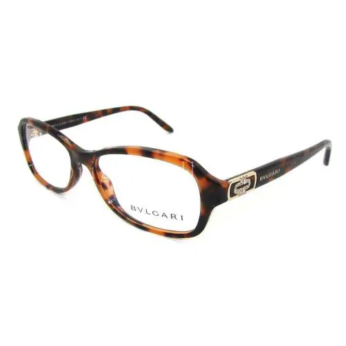 Women`s Tortoise Brown BV 4076B 5243 Eyeglasses 51mm by Bvlgari