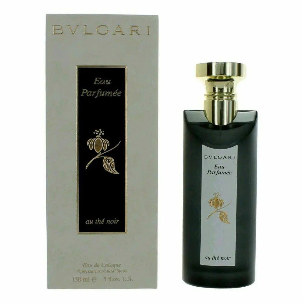 Eau Parfumee Au The Noir by Bvlgari 5oz Eau De Cologne Spray For Women