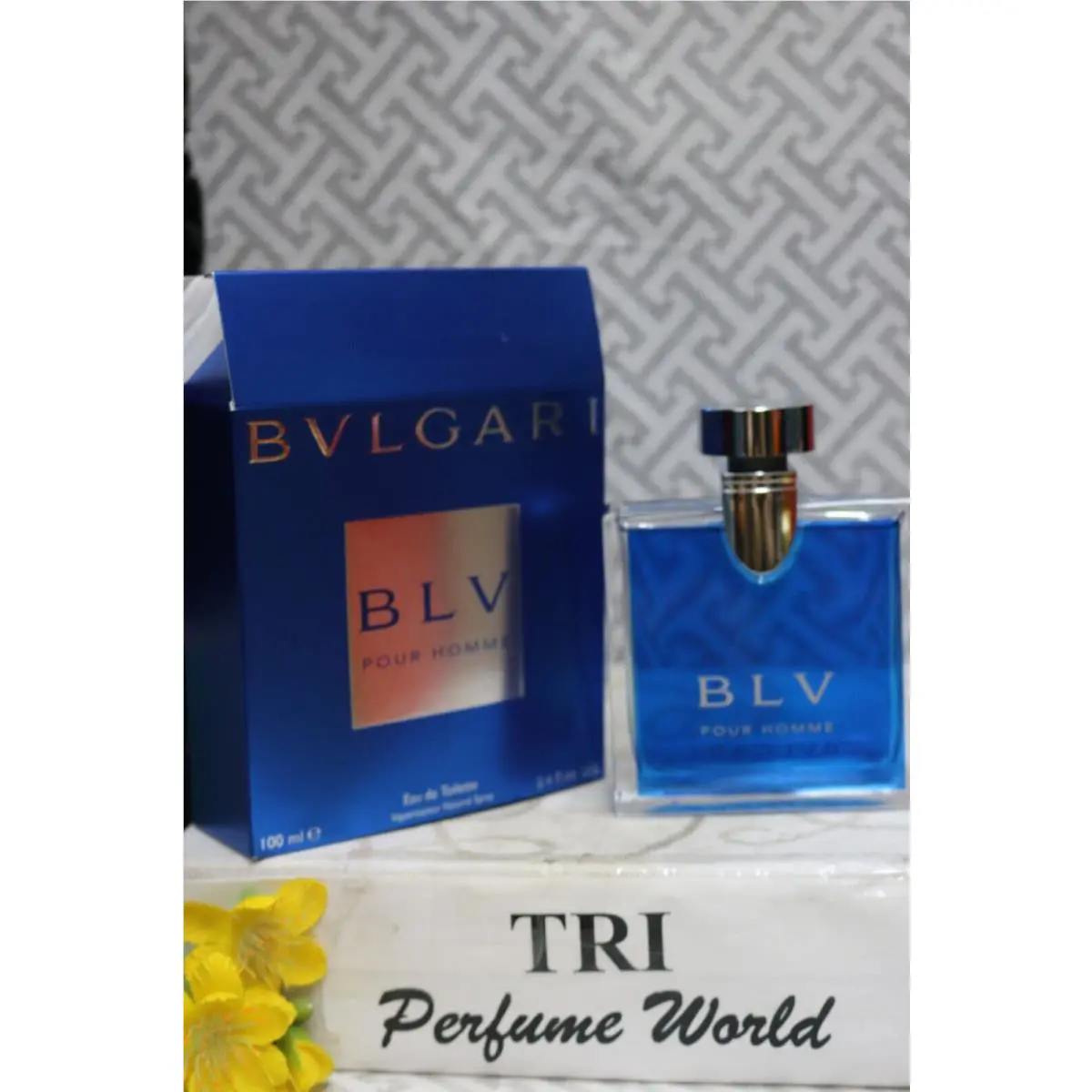 Vintage Blv Pour Homme Bvlgari Eau de Toilette Spray 3.4 Oz. Batch Code P10926D1