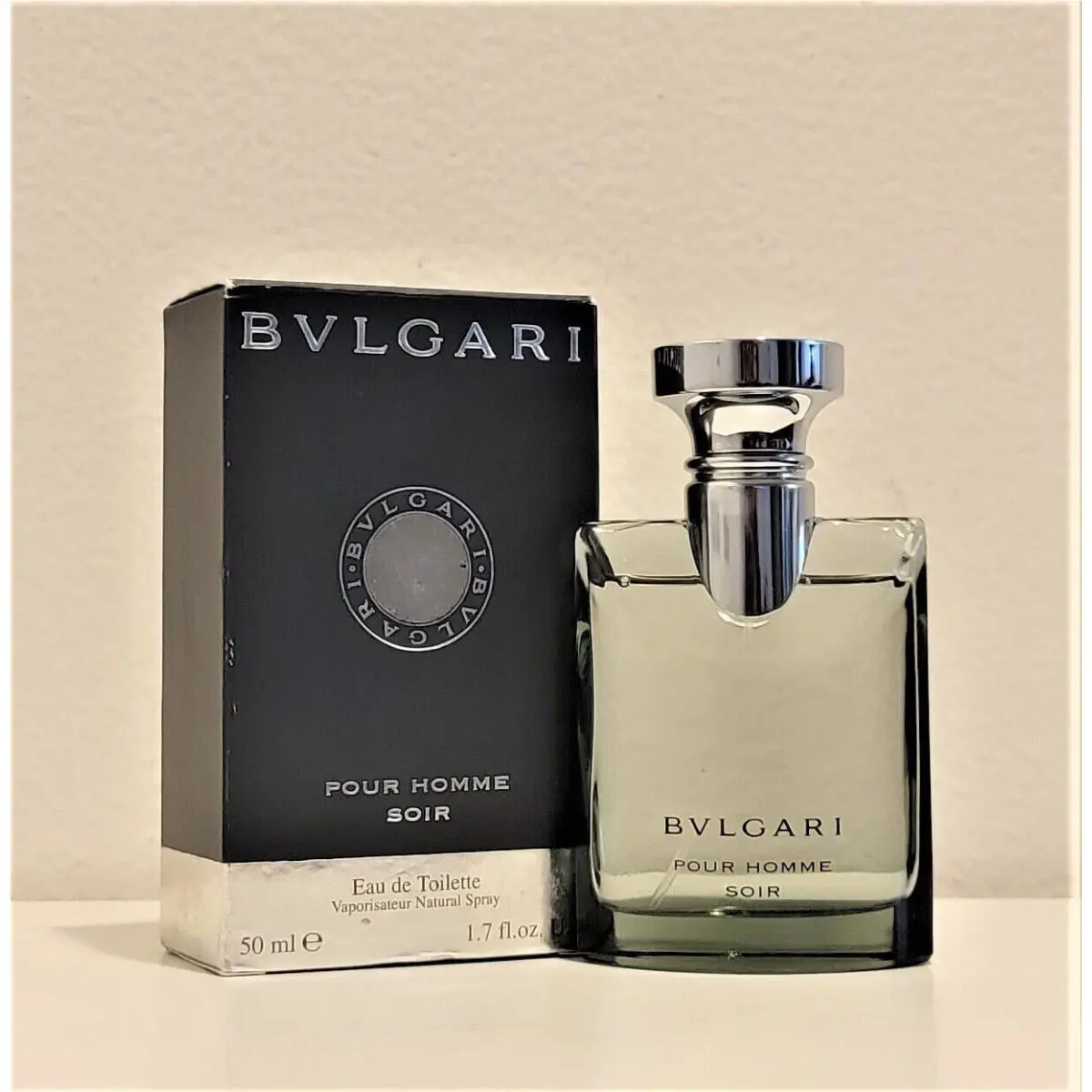 Bvlgari Soir by Bvlgari 1.7 oz / 50 ml Edt Spy Cologne For Men Pour Homme